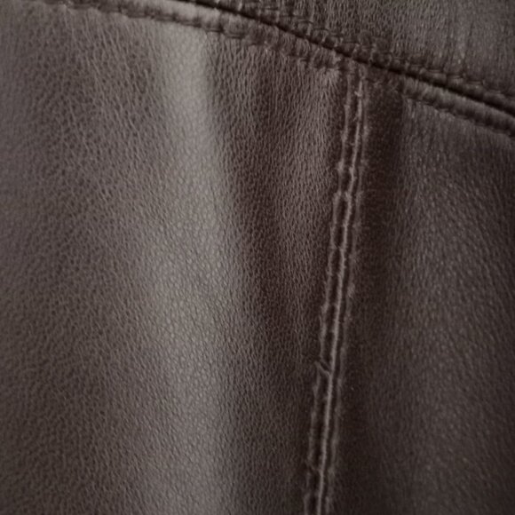 ' G-III Apparel' 'SIENA' Butter soft Dark Brown Leather Jacket Size M NWOT - Picture 13 of 13